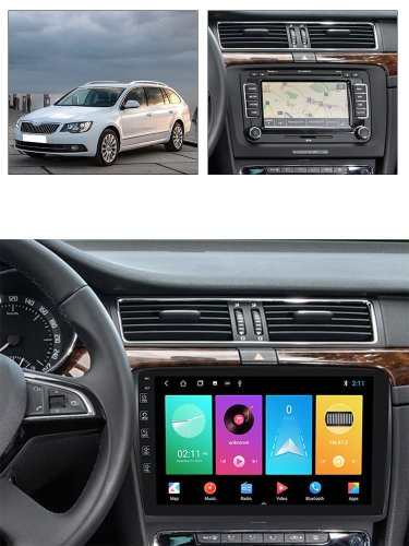 Штатна магнітола FORS.auto FS 4 MAX для Skoda Superb 2 2008-2015