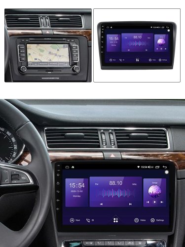 Штатна магнітола FORS.auto FS 4 MAX для Skoda Superb 2 2008-2015