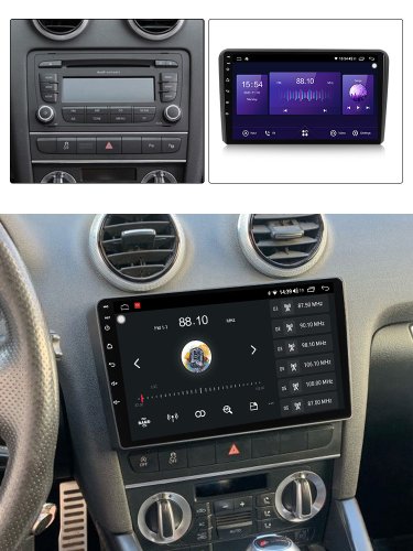 Штатная магнитола FORS.auto FS 4 PRO для Audi A3 2003-2013