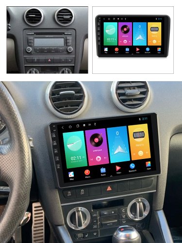 Штатная магнитола FORS.auto FS 4 PRO для Audi A3 2003-2013