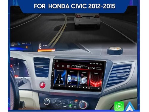 Штатная магнитола FORS.auto FS 4 PRO для Honda Civic (4+64Gb, 9", LHD) 2012-2015
