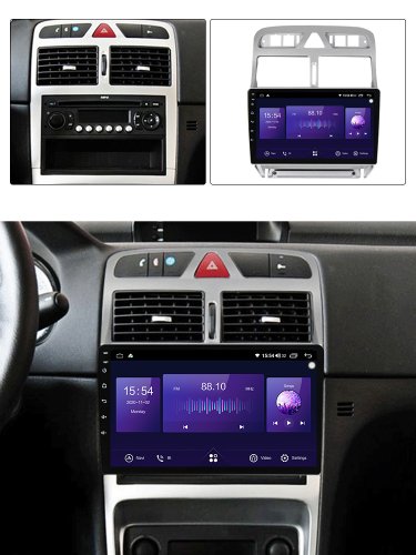 Штатная магнитола FORS.auto FS 4 PRO для Peugeot 307 2002-2013