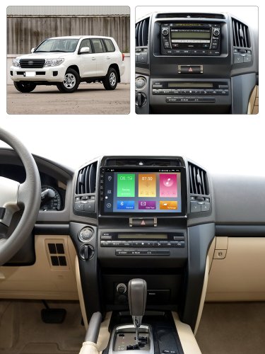 Штатная магнитола FORS.auto FS 4 PRO для Toyota Land Cruiser 200 2008-2015