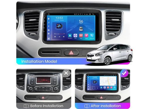 Штатна магнітола FORS.auto FS 4 PRO для Kia Carens (4+64Gb, 9") 2013-2018