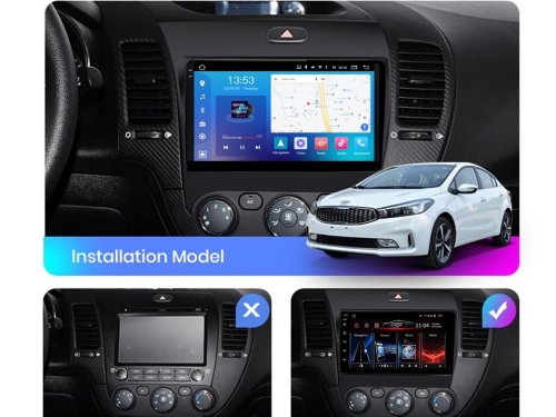 Штатна магнітола FORS.auto FS 4 PRO для Kia Cerato/K3 (4+64Gb, 9") 2012-2015