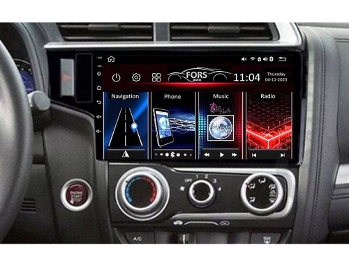 Штатна магнітола FORS.auto FS 6 MAX для Honda Fit/Jazz (6+128Gb, 10") 2013-2015