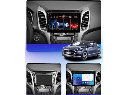 Штатная магнитола FORS.auto FS 6 MAX для Hyundai I30 (6+128Gb, 9") 2011-2017