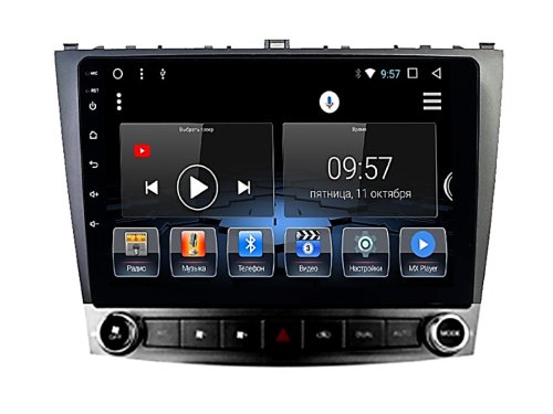 Штатная магнитола FORS.auto FS 6 MAX для Lexus IS200/IS220/IS250/IS300/IS350 2005-2012