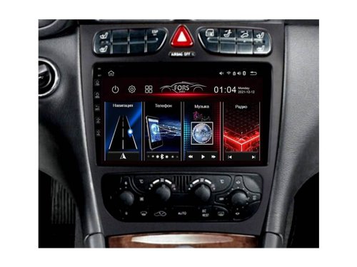 Штатна магнітола FORS.auto FS 6 MAX  для Mercedes Benz W209 2004-2011