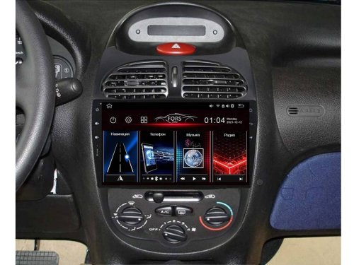 Штатная магнитола FORS.auto FS 6 MAX для Peugeot 206 2000-2016