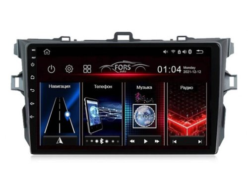 Штатная магнитола FORS.auto FS 6 MAX  для Toyota Corolla 2007-2013
