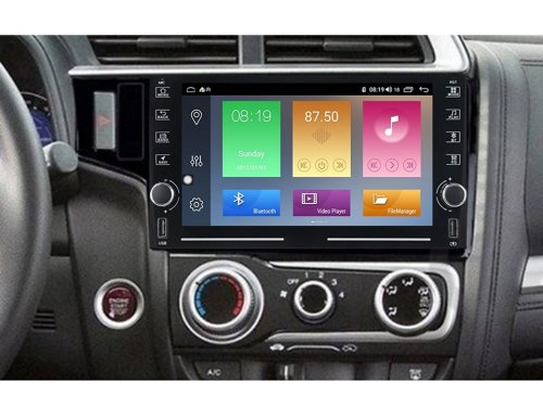 Штатная магнитола FORS.auto K100 для Honda Fit/Jazz (1+16Gb, 9") 2013-2015