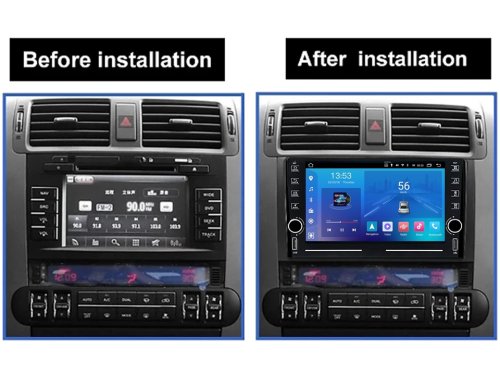 Штатная магнитола FORS.auto K100 для Kia Borrego/Mohave (1+16Gb, 8") 2008-2016