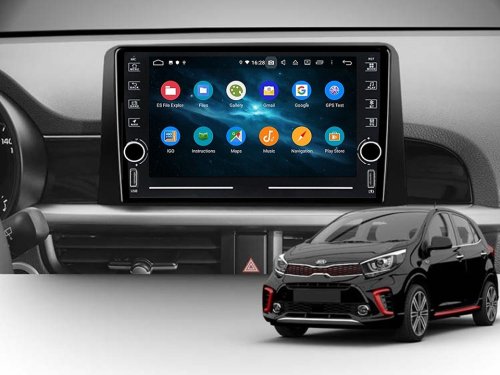 Штатная магнитола FORS.auto K100 для Kia Morning (1+16Gb, 8") 2016+