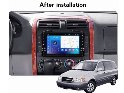 Штатная магнитола FORS.auto K150 для Kia Carnival (2+32Gb, 8") 2002-2006