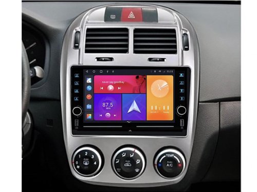 Штатна магнітола FORS.auto K150 для Kia Cerato (2+32Gb, 9", Manual AC) 2005-2012