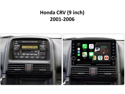 Штатна магнітола FORS.auto K200 для Honda CRV (2+32Gb, 8") 2001-2006