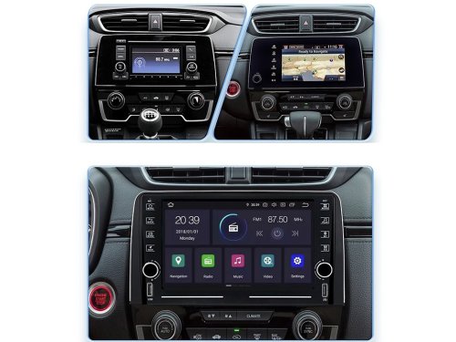 Штатна магнітола FORS.auto K200 для Honda CRV (2+32Gb, 8") 2017+