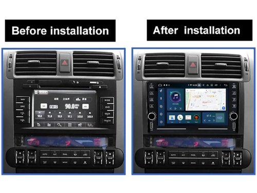 Штатная магнитола FORS.auto K200 для Kia Borrego/Mohave (2+32Gb, 8") 2008-2016