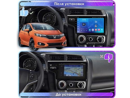 Штатна магнітола FORS.auto M100 для Honda Fit (1+16Gb, 10") 2014-2020