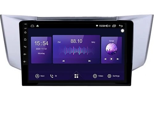 Штатная магнитола FORS.auto M100 для Lexus RX300/RX330/RX350/RX400H 2003-2009