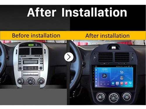 Штатная магнитола FORS.auto M200 для Kia Cerato (2+32Gb, 10", Manual AC) 2017-2019