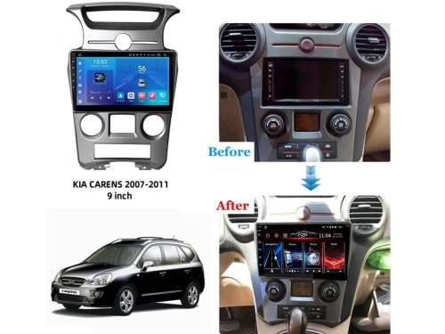 Штатная магнитола FORS.auto М300 для Kia Carens (3+32Gb, 9", Auto AC) 2007-2011