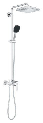Душевая система с термостатом Grohe Quickfix Vitalio Comfort 250 для настенного монтажа (26985001)