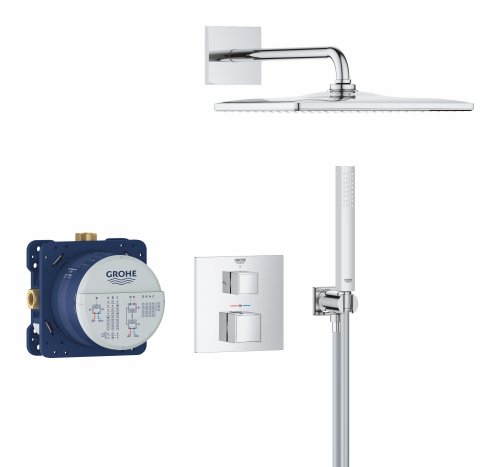 Душевая система скрытого монтажа Grohe QuickFix Precision Vitalio Rain Mono 310 Cube (34879000)