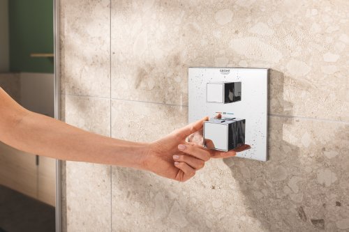 Душевая система скрытого монтажа Grohe QuickFix Precision Vitalio Rain Mono 310 Cube (34879000)