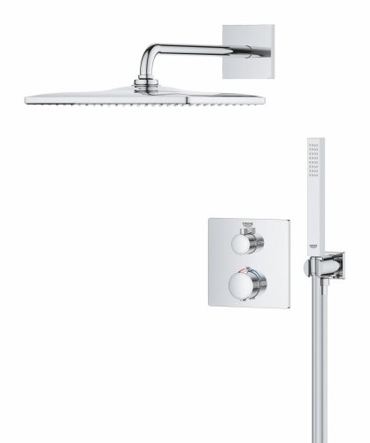Душевая система скрытого монтажа Grohe QuickFix Precision Vitalio Rain Mono 310 Cube (34881000)