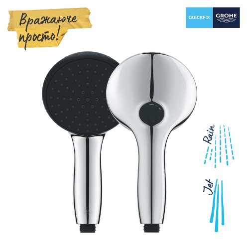 Душевая система скрытого монтажа Grohe QuickFix Vitalio Start 250 (25293000)