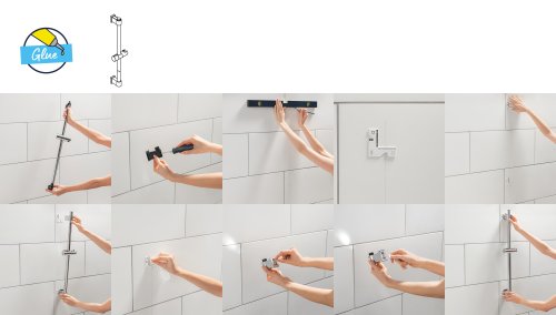 Душевый гарнитур Grohe QuickFix Vitalio Start 110, 2 режима струи (27948001)