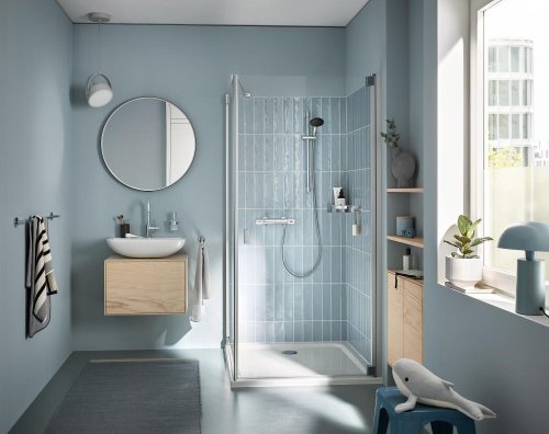 Термостат для душу Grohe Quickfix Precision Feel із душовим гарнітуром (34791001)