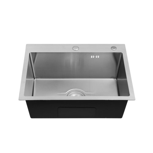 Кухонная мойка Kroner KRP Derby - 5843HM Brush