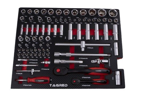Набор инструментов TAGRED TA218, 188 эл.