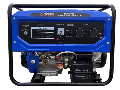 Генератор бензин ZX7500 (6KW) с электростартером TATA