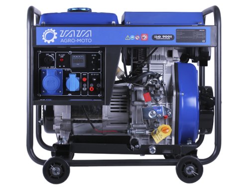 Генератор дизель JM6500X(E) 4.5/5.0KW (однофазный/трехфазный+свеча накаливания) ТАТА