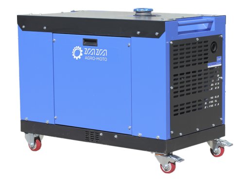 Генератор дизель JM9000TD 6.0/6.5KW (однофазный/трехфазный+свеча накаливания) бесшумный ТАТА
