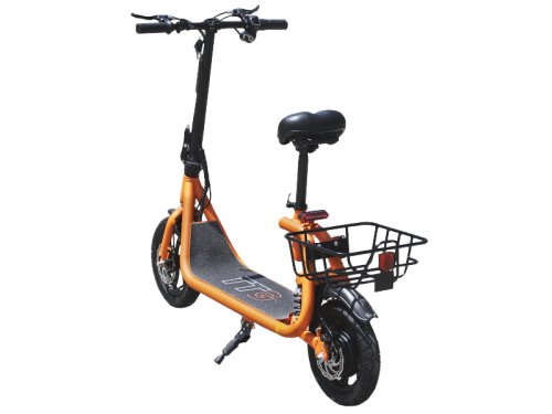Электросамокат с сиденьем (оранжевый) Q2 36V 10.4AH - SM