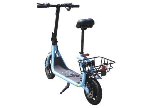 Електросамокат із сидінням (блакитний) Q2 36V 10.4AH - SM