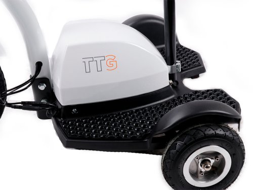 Электросамокат с сиденьем (сиденье - спинка) TTG SM T06-2 48V 500W 12AH белый