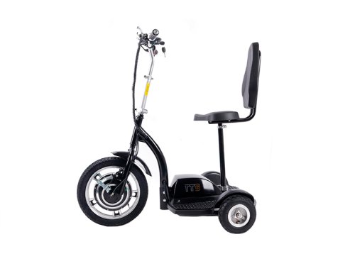 Электросамокат с сиденьем (сиденье - спинка) TTG T06-1 36V350W 12AH - SM 12AH черный