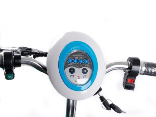 Электросамокат с сиденьем (сиденье - спинка) TTG T06-1 36V350W 12AH - SM 12AH черный