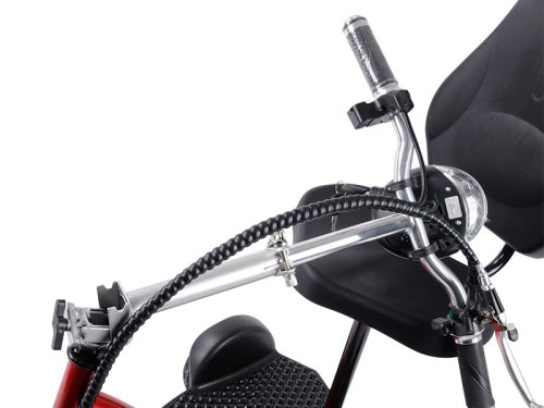 Электросамокат с сиденьем (сиденье - спинка) TTG T06-2 48V500W 12AH синий