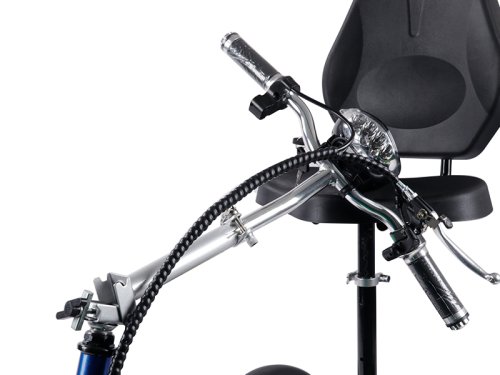 Электросамокат с сиденьем (сидение – спинка, передний амортизатор) (синий) T06-3 48V500W 12AH - SM