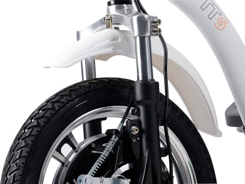 Электросамокат с сиденьем (сидение – спинка, передний амортизатор) (черный) T06-3 48V500W 12AH - SM