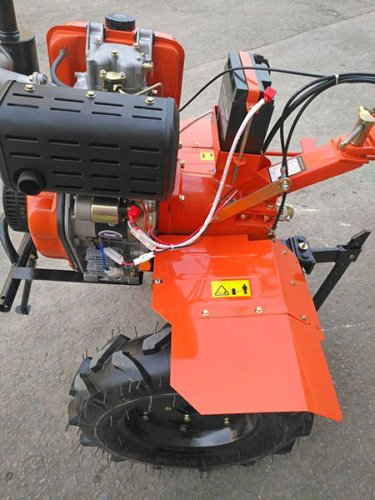 Мотоблок TT-1100BE-ZX (редукторный), двигатель 186FE (9 л.с.) – дизель.