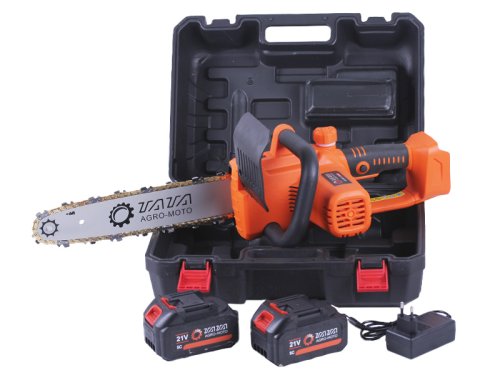 Пила аккумуляторная цепная CS3001 2 АКБ 21V 2Ah + зарядное устройство