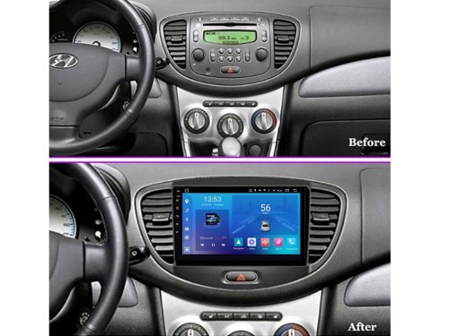 Штатная магнитола FORS.auto FS 1 LITE для Hyundai i10 (1+32Gb, 9") 2008-2012